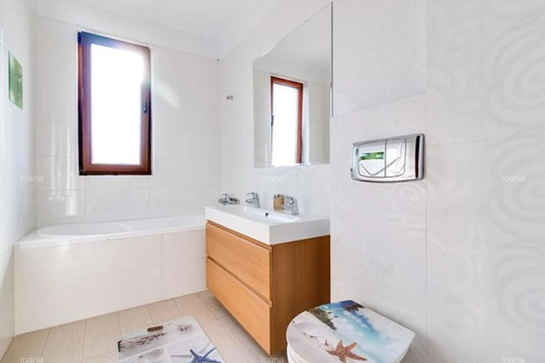 Apartament de lux cu 4 camere în Băneasa – 137 mp, terasă 25 mp, parcare+boxa