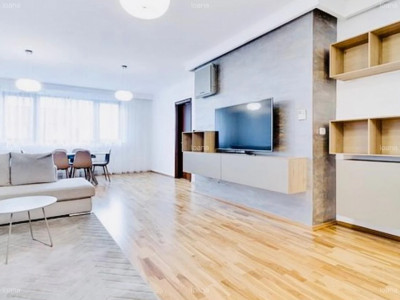 Apartament de lux cu 4 camere în Băneasa – 137 mp, terasă 25 mp, parcare+boxa