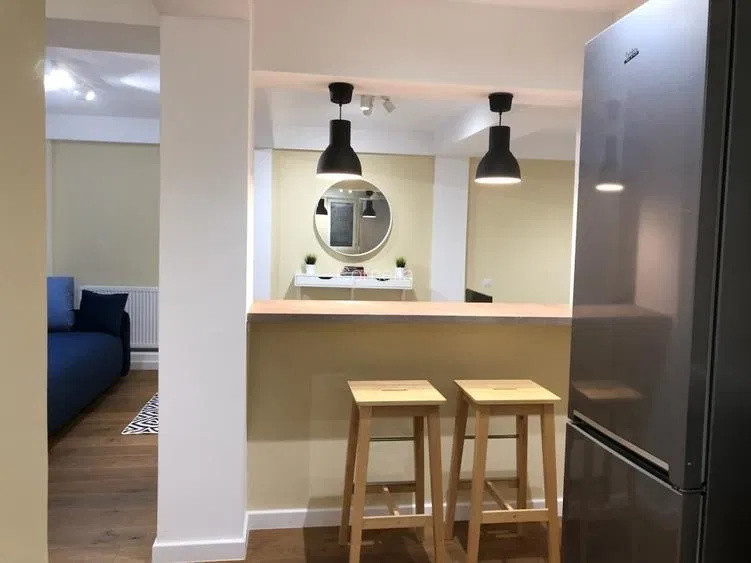 Garsonieră | Băneasa | Bloc Boutique 2014 | Parter | Mobilată & Utilată Premium