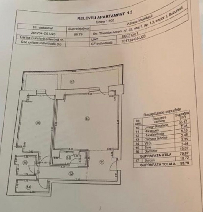 Apartament 2 Camere Deosebit | Parcare | Metrou | Calea Victoriei