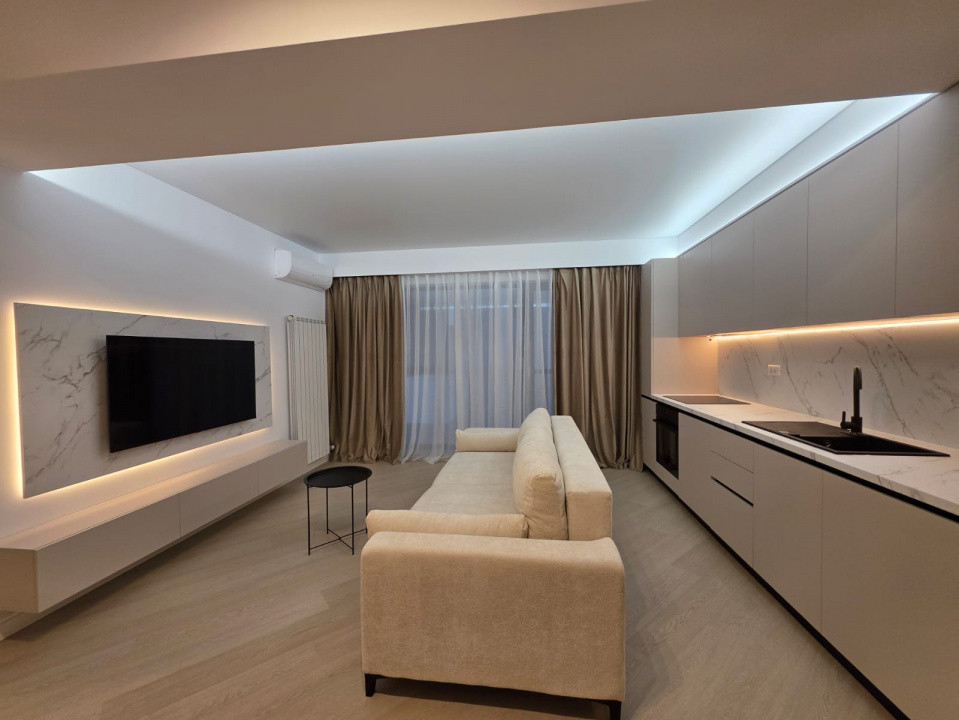 Apartament de lux 2 camere | Cortina North | Etaj 3 | Parcare subterană