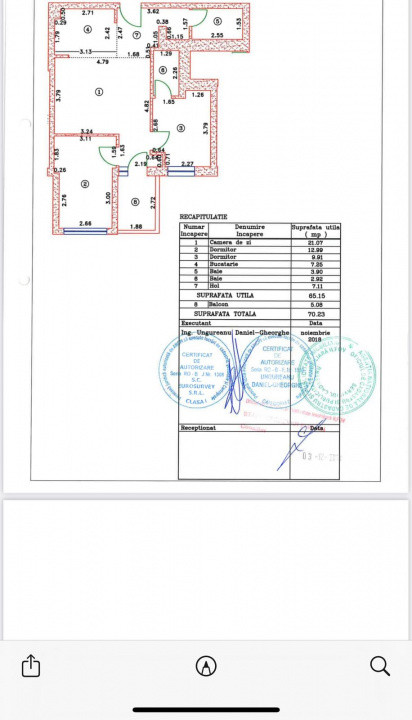 Apartament 3 camere de vânzare – Pipera Plaza, parcare+boxa