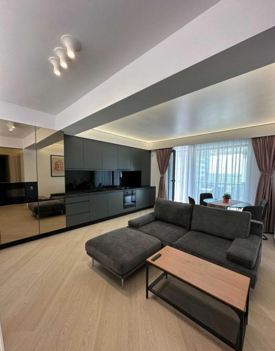 2 camere închiriere | Cortina North | Mobilat & Utilat | Etaj 6 | Parcare inclus