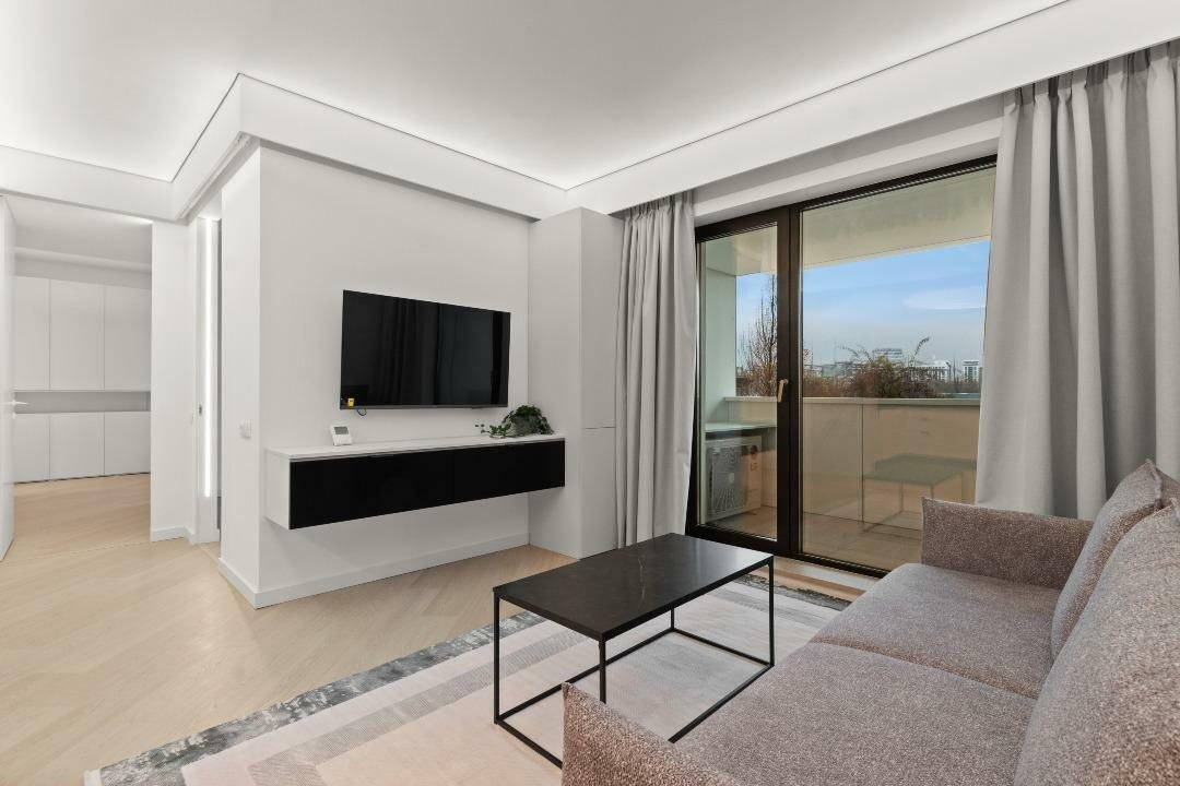Apartament 3 Camere | Cortina North | Parter Înalt cu Vedere la Grădină