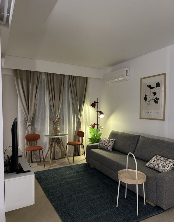 Apartament tip studio de închiriat | 40 mp utili | Cortina North