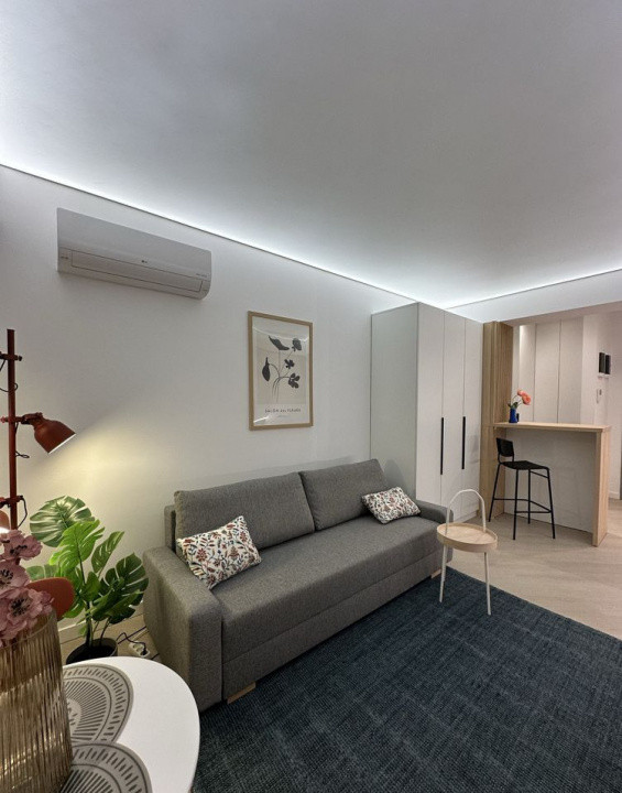 Apartament tip studio de închiriat | 40 mp utili | Cortina North