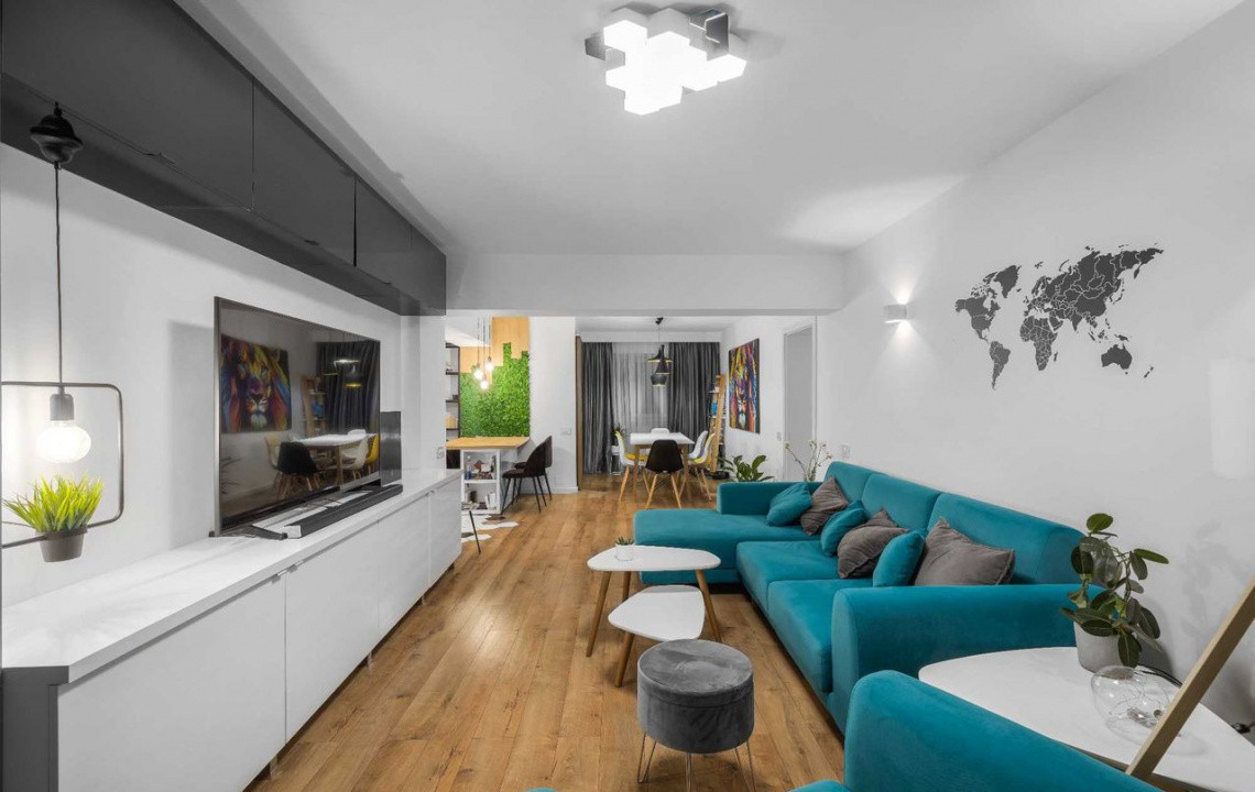 Apartament 3 camere | 100 MP | Renovat | Cotroceni-Eroilor 