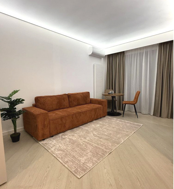 Apartament tip studio dublu de închiriat | 45 mp + balcon | Cortina North