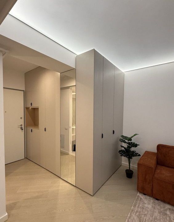 Apartament tip studio dublu de închiriat | 45 mp + balcon | Cortina North