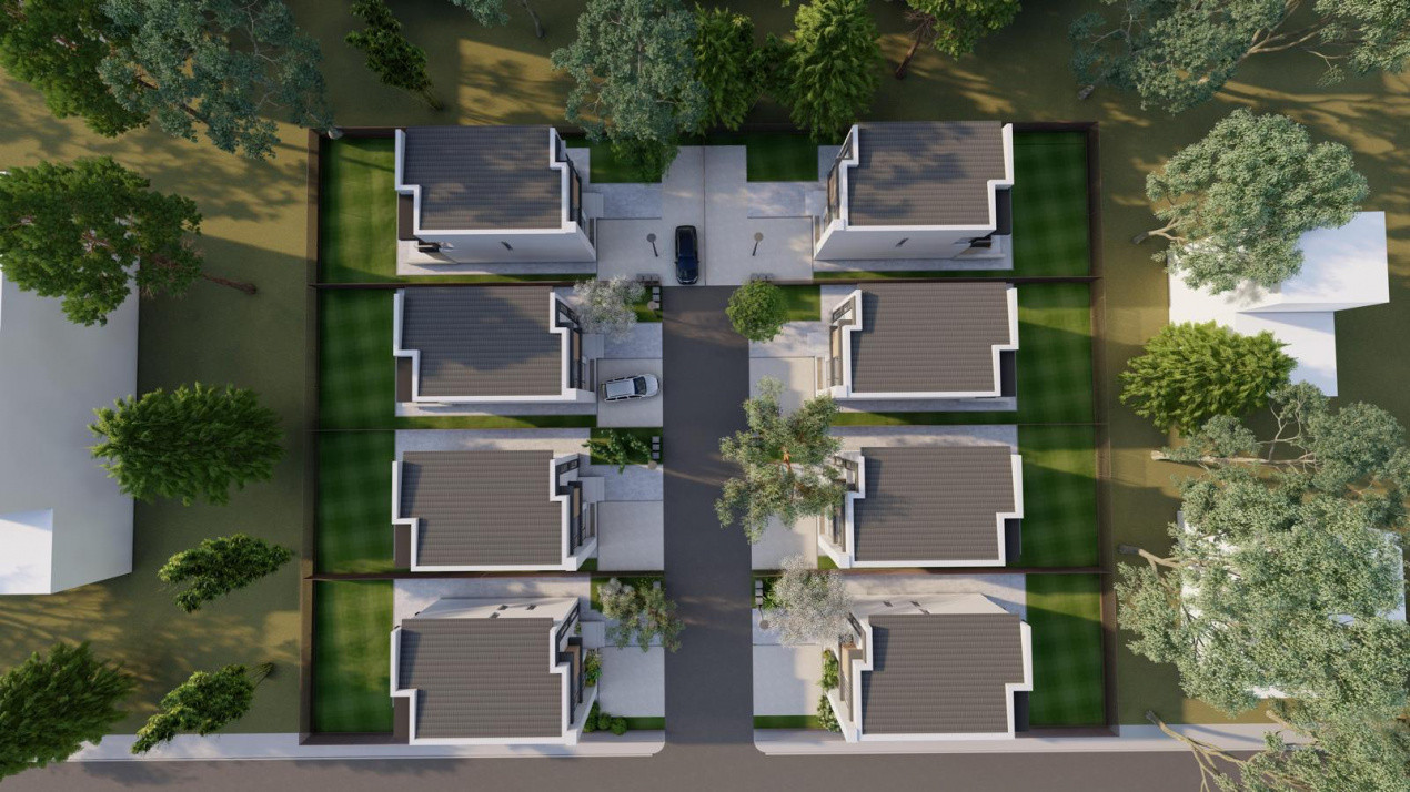 Casă individuală eco-friendly de vânzare în Tunari | 136 mp utili | 320 mp teren
