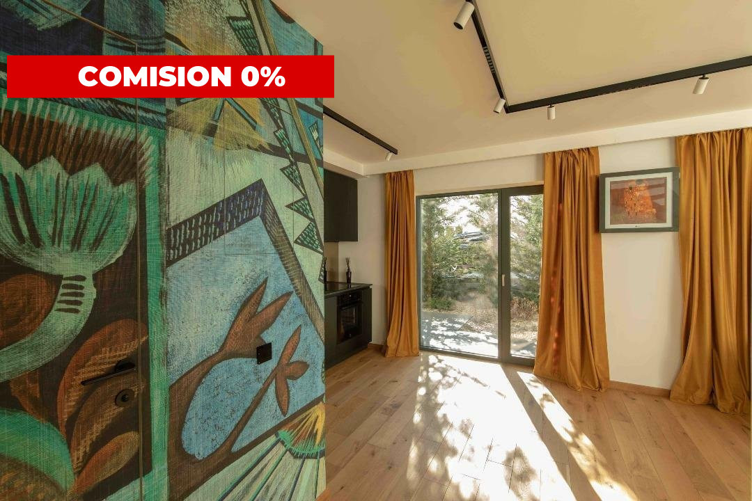 Duplex 2 Camere | Mobilat Lux în Aviației  | Terasă, Grădină & Smart House