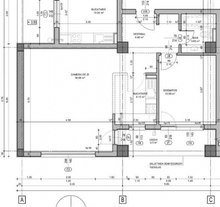 Apartament 2 camere | Renovat | Parcare | Securitate 24/7