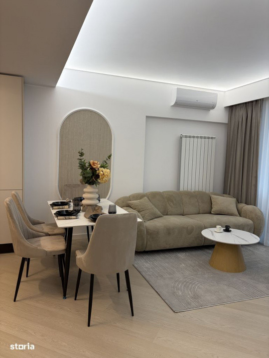 Apartament 3 camere de închiriat | Etaj 3 | Balcon 10 mp | Cortina North