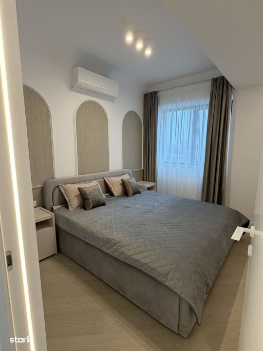 Apartament 3 camere de închiriat | Etaj 3 | Balcon 10 mp | Cortina North