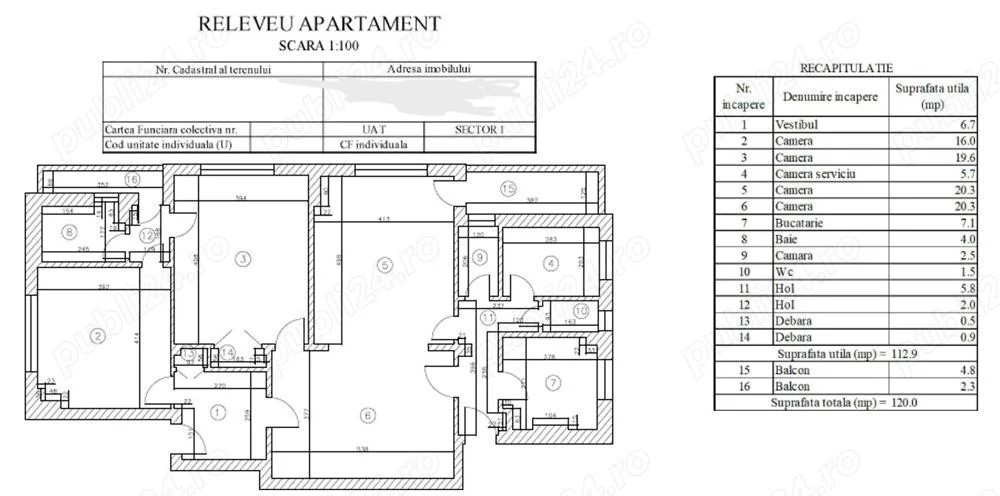 Floreasca | 4 Camere | Ideal Birou | Vila Interbelică | 120 mp Utili