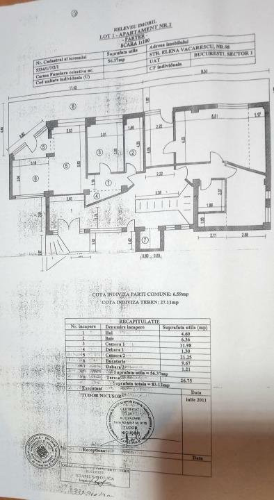 Apartament 2 Camere | Terasă 27 mp | La 2 Minute de Parcul Herăstrău | Investiți