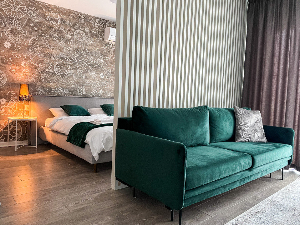 Apartament 2 Camere Tip Studio Dublu | 46 mp utili | Mobilat Modern | Cloud 9