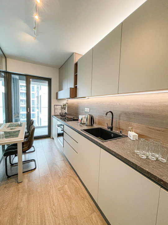 Apartament 2 Camere Tip Studio Dublu | 46 mp utili | Mobilat Modern | Cloud 9