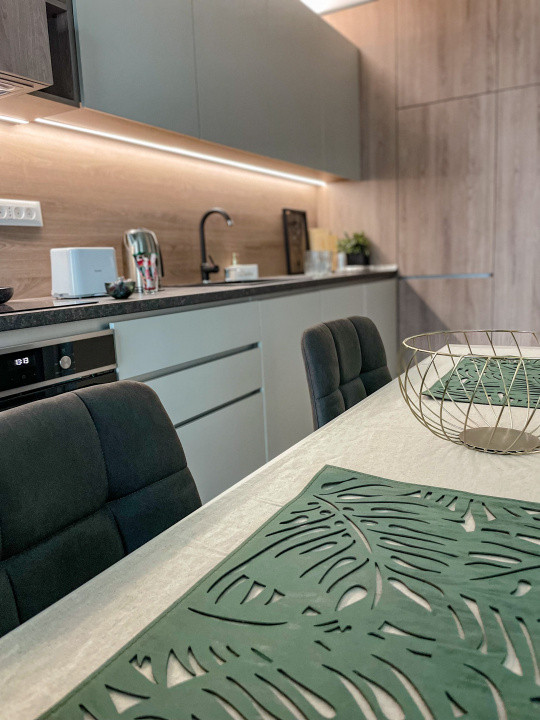Apartament 2 Camere Tip Studio Dublu | 46 mp utili | Mobilat Modern | Cloud 9