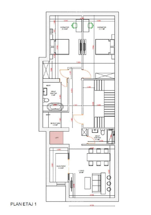 Apartament cu 3 Camere de Lux | Green Lake Residence | Lift Privat | 120 mp
