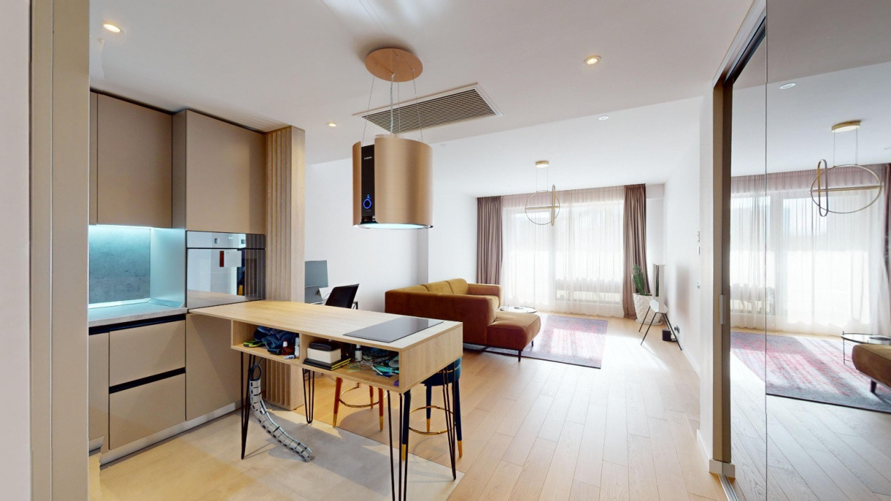 Apartament de 2 camere cu terasa| Parcare | One Herastrau