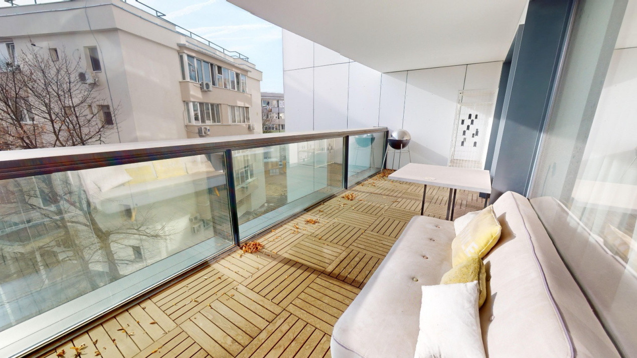 Apartament de 2 camere cu terasa| Parcare | One Herastrau