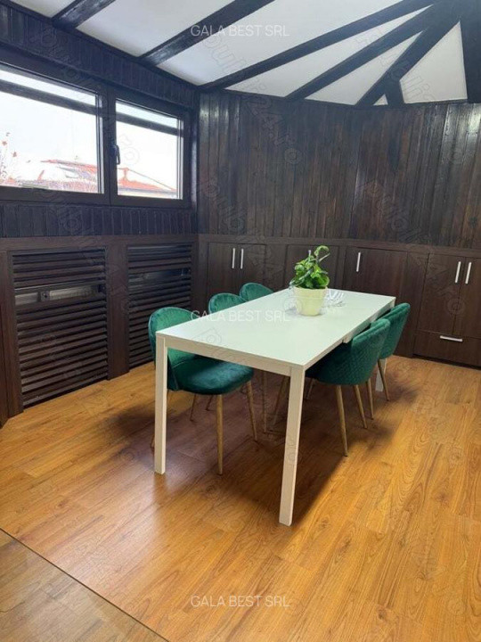 Vilă tip duplex pentru birouri | 8 camere, curte, 4 parcări | Băneasa–Sisești