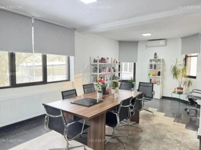 Vilă tip duplex pentru birouri | 8 camere, curte, 4 parcări | Băneasa–Sisești