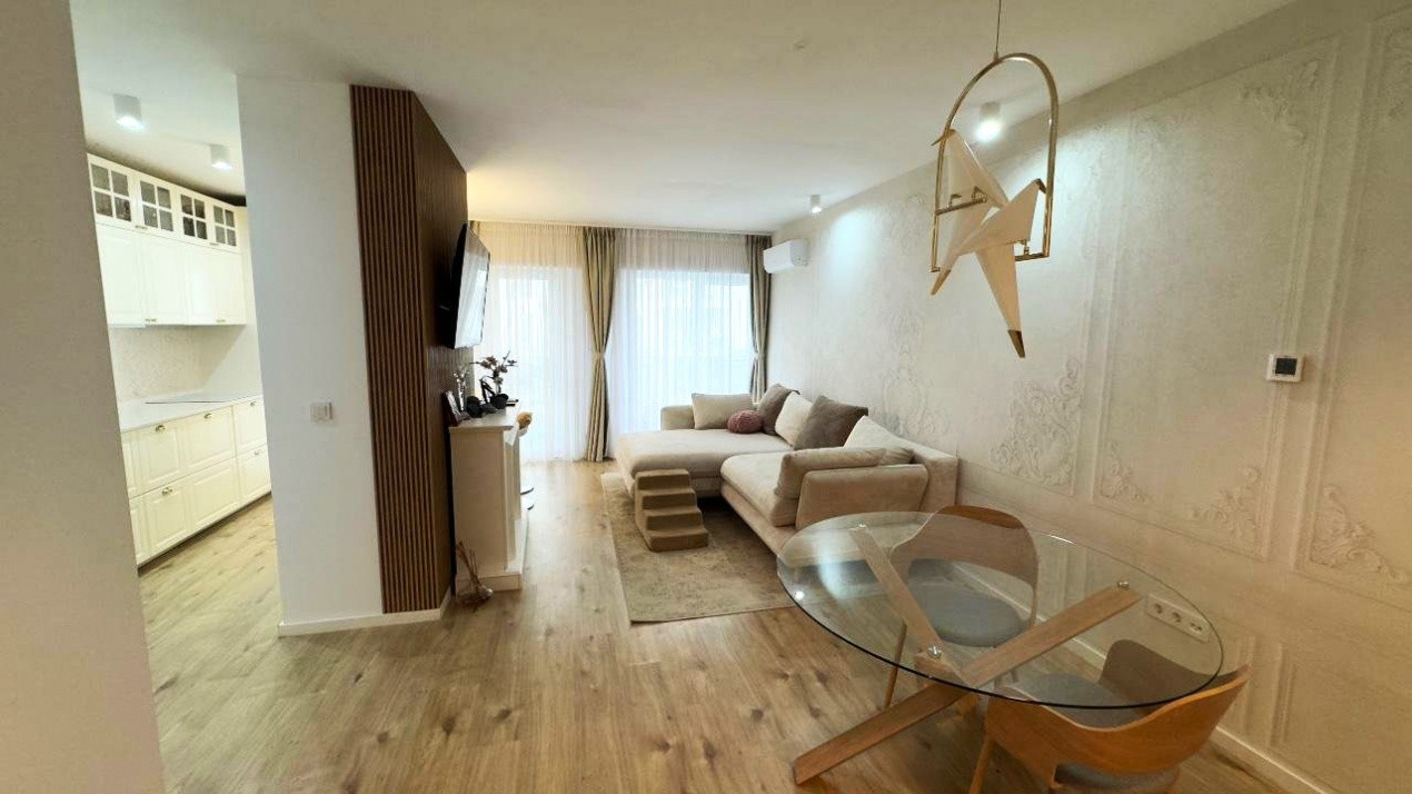 Apartament 3 camere modern de închiriat | Metrou Pipera | Parcare | Pet Friendly