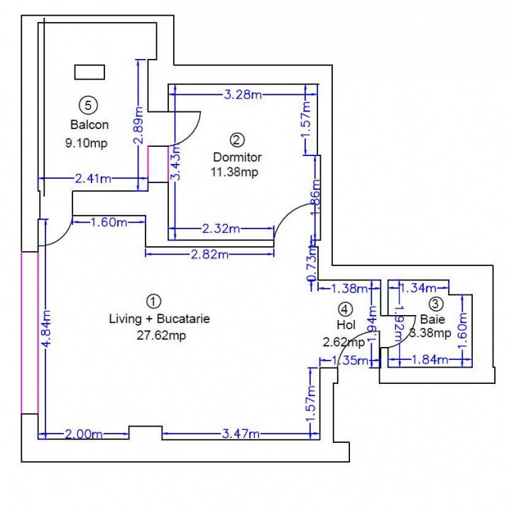 Apartament 2 Camere de Vânzare | Parcare + Boxa | Zona Pipera, Rond OMV