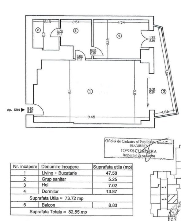 Apartament de 2 camere | Parcare + Boxa | Metrou Pipera