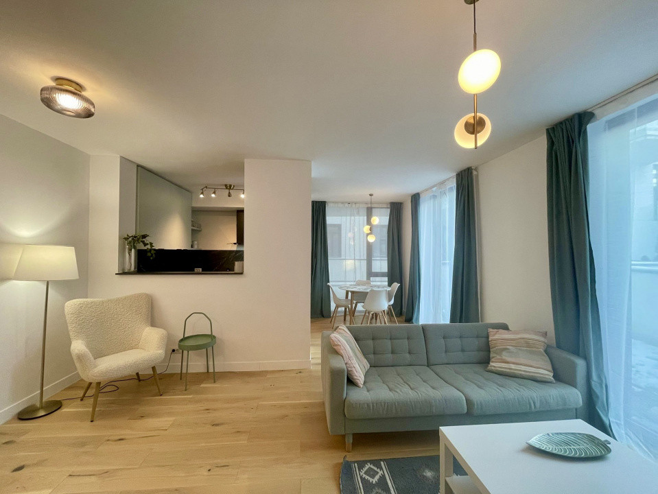 Apartament de 2 camere cu gradina | Centrala proprie | Unirii