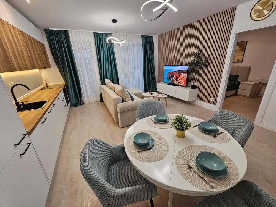 2 camere | Prima închiriere | Mobilat & utilat premium | Parcare inclusă