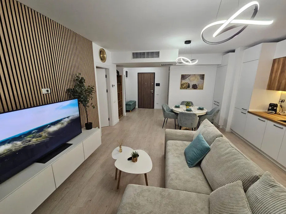 2 camere | Prima închiriere | Mobilat & utilat premium | Parcare inclusă