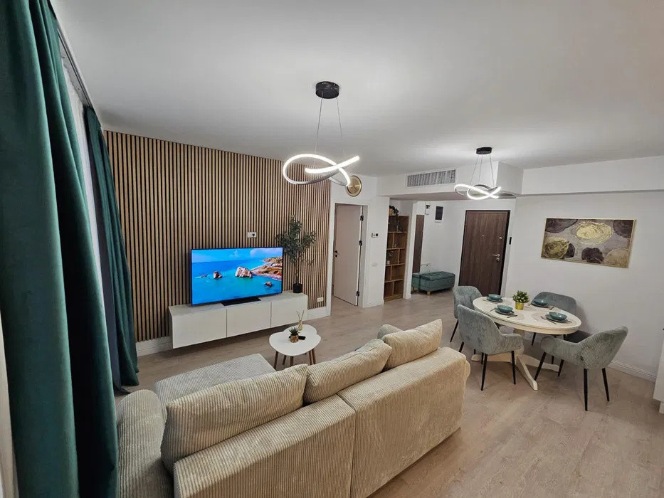 2 camere | Prima închiriere | Mobilat & utilat premium | Parcare inclusă