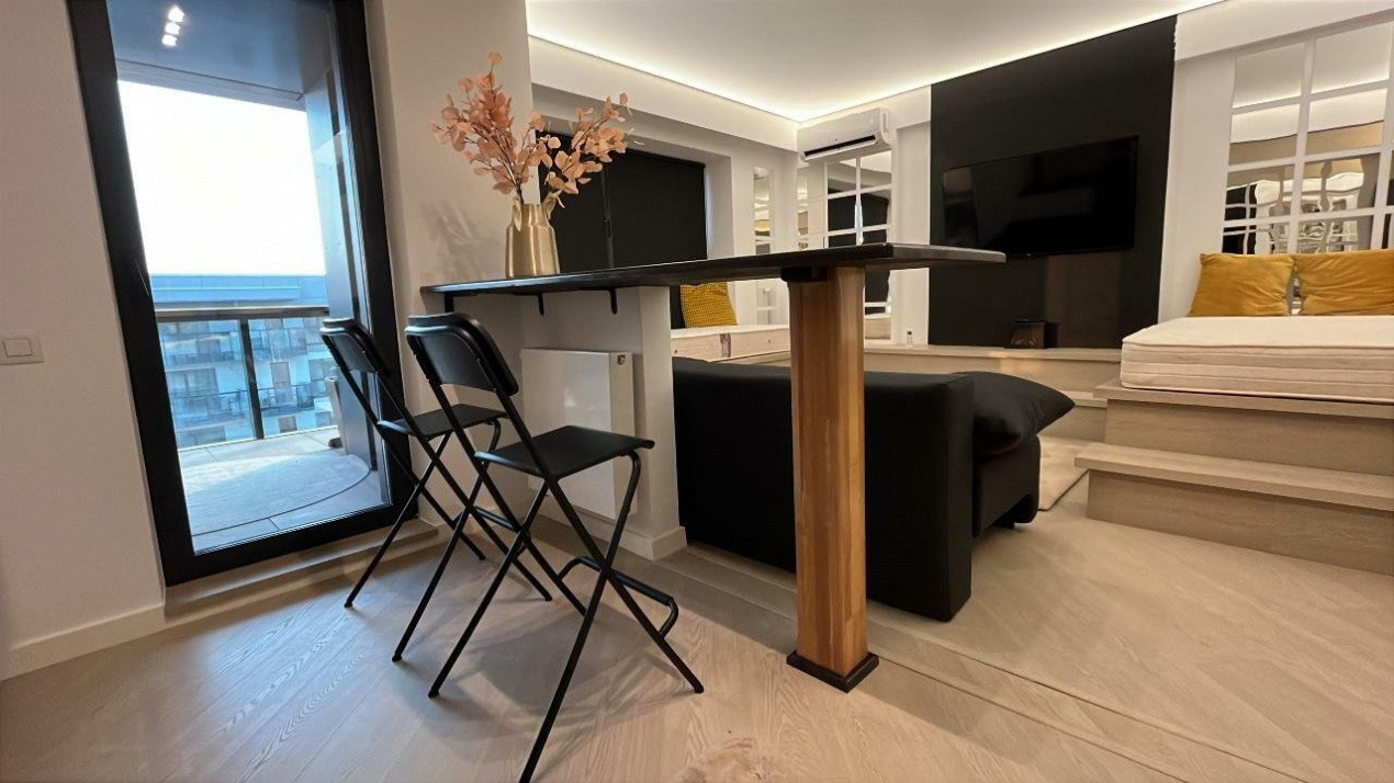 Studio in complexul Cortina North | 44 Mp | Modern