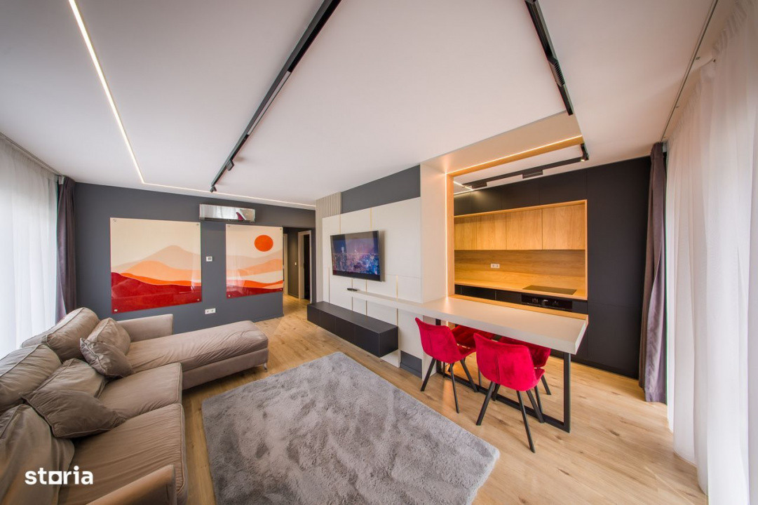 Apartament 3 camere | Belvedere Residence | Mobilat premium 
