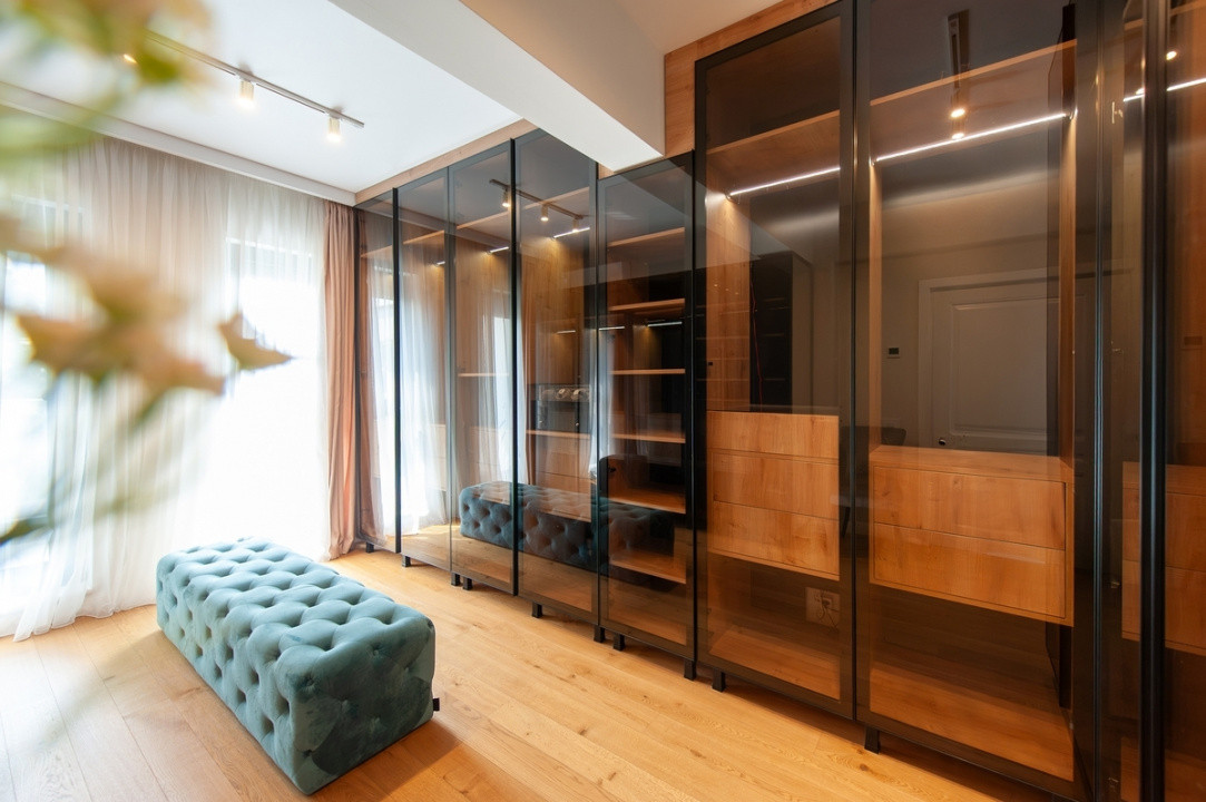 Apartament 4 camere de închiriat Băneasa | 2 Locuri de parcare | Mobilat Lux