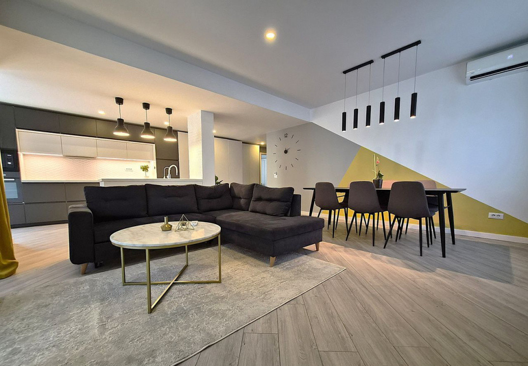Apartament 3 camere | Curte privată 70 mp | 90 mp utili | Finisaje premium