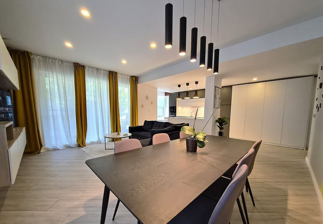 Apartament 3 camere | Curte privată 70 mp | 90 mp utili | Finisaje premium