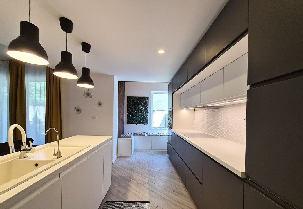 Apartament 3 camere | Curte privată 70 mp | 90 mp utili | Finisaje premium