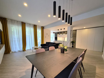 Apartament 3 camere | Curte privată 70 mp | 90 mp utili | Finisaje premium