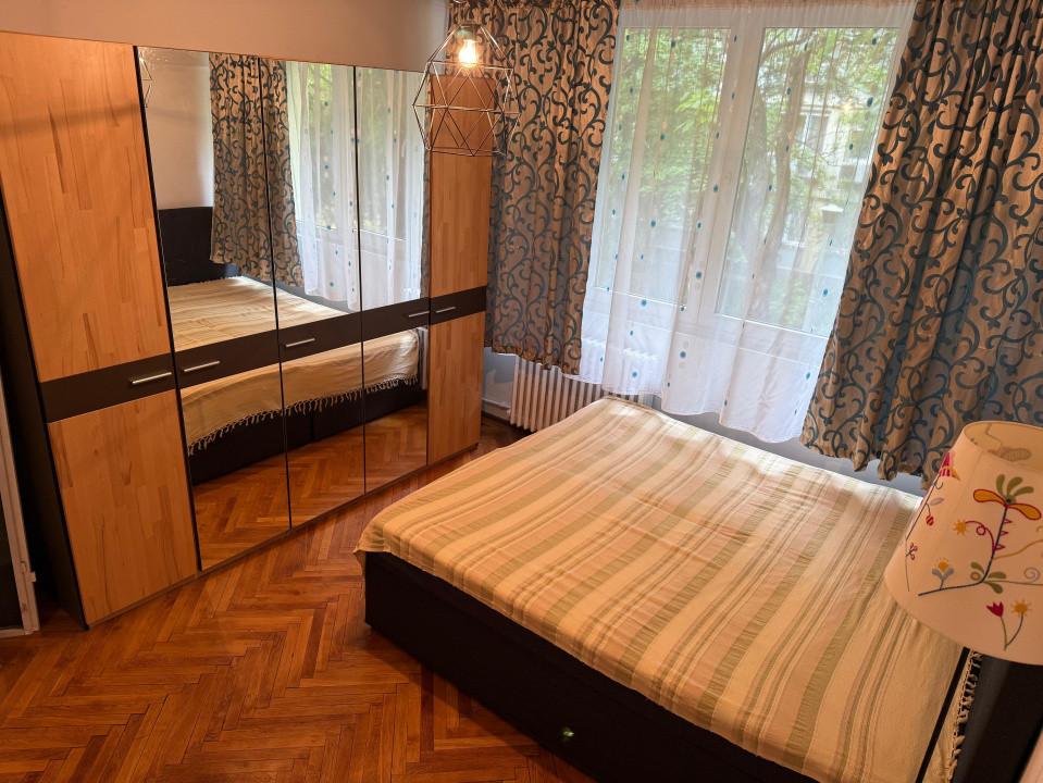 Apartament cu 2 camere | Decomandat și complet mobilat |  Arcul de Triumf