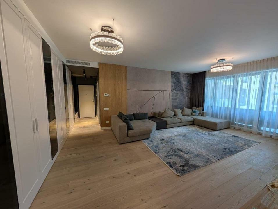 Apartament 3 camere de închiriat  Herăstrău | 135 mp utili | 2 locuri parcare