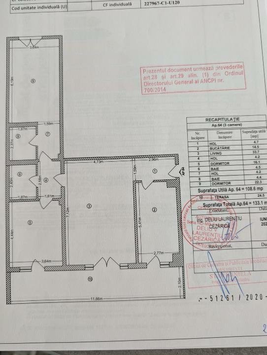 Apartament 3 camere de închiriat  Herăstrău | 135 mp utili | 2 locuri parcare