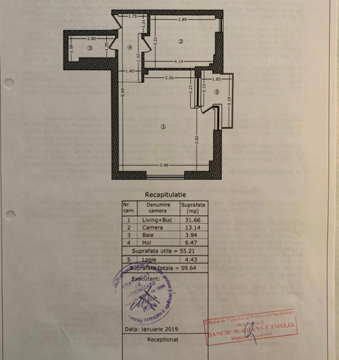 Apartament 2 camere Aviației | 60 mp utili Total | Ideal investiție