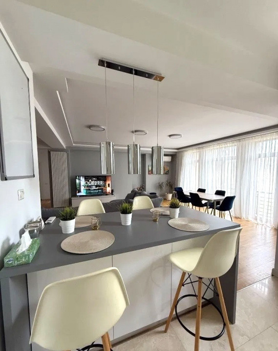 Apartament 3 Camere de Închiriat Băneasa | 116 mp + Terasă | 2 Locuri de Parcare