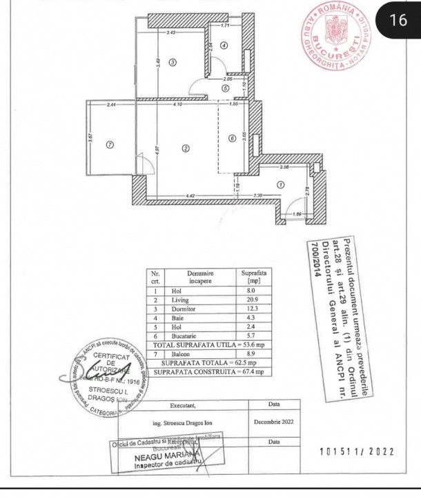 Apartament 2 camere modern | Parcare | One Verdi Park
