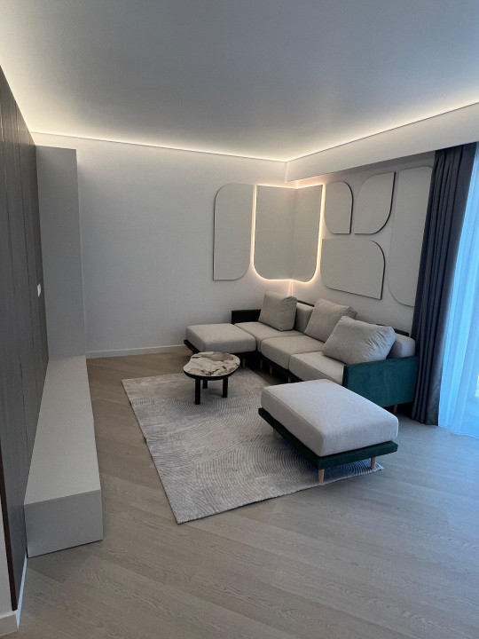 Apartament 3 camere | Cortina North | Prima închiriere | 72 mp Utili