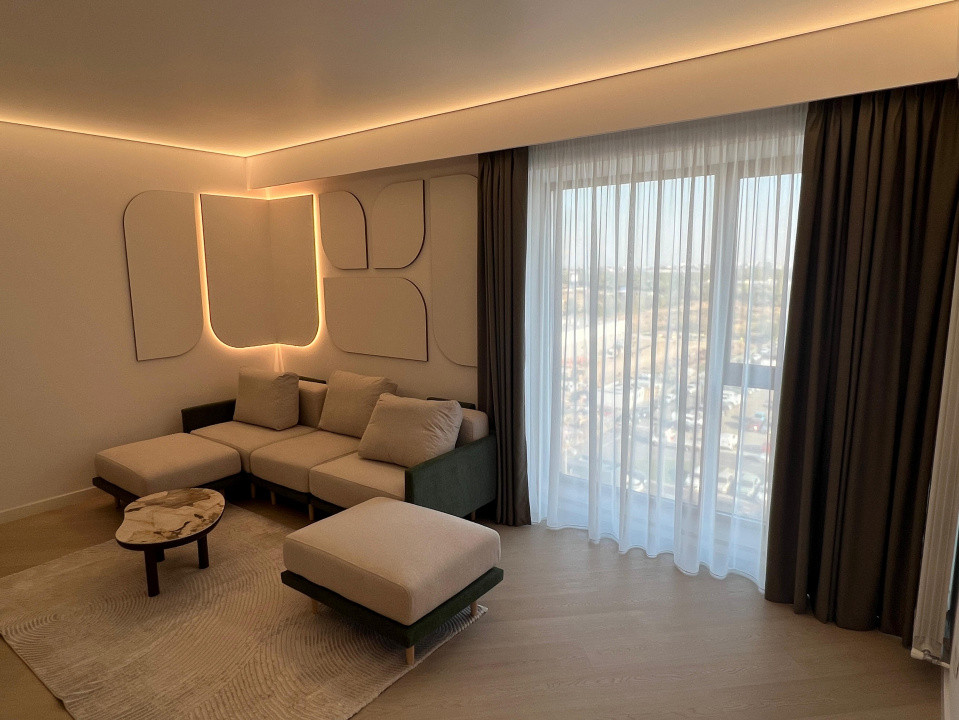 Apartament 3 camere | Cortina North | Prima închiriere | 72 mp Utili